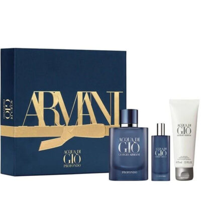 Gift Set Giorgio Armani Acqua di Gio Profondo 3pcs