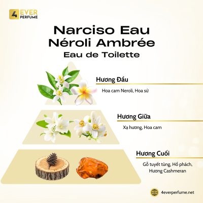 Narciso Eau Néroli Ambrée Eau de Toilette H2