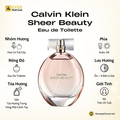 Calvin Klein Sheer Beauty Eau de Toilette H1