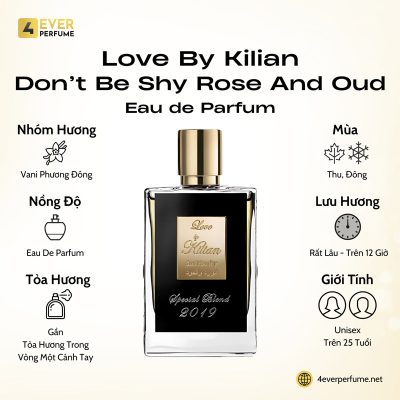 Love By Kilian Don’t Be Shy Rose and Oud Eau de Parfum H1