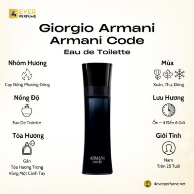 Giorgio Armani Armani Code Eau de Toilette H1