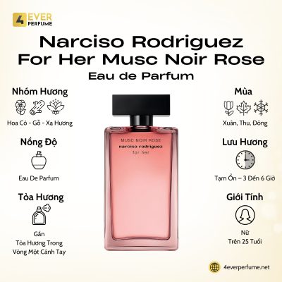 Narciso Rodriguez For Her Musc Noir Rose Eau de Parfum H1