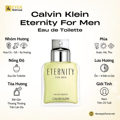 Calvin Klein Eternity For Men Eau de Toilette H1