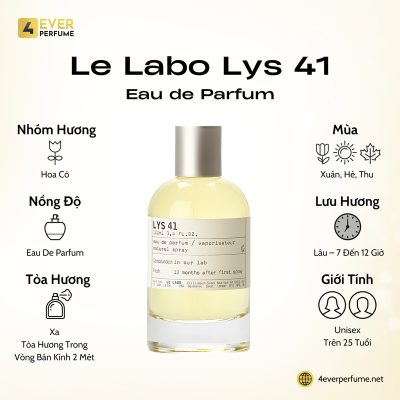 Le Labo Lys 41 Eau de Parfum H1