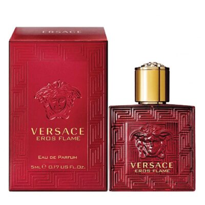 Versace Eros Flame Eau de Parfum Mini Size 5ml Box