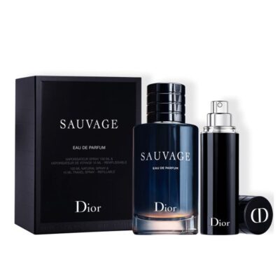 Gift Set Christian Dior Sauvage EDP 2pcs (EDP 100ml & EDP 10ml)