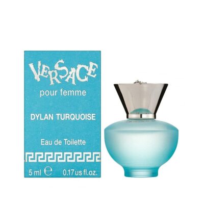 Versace Pour Femme Dylan Turquoise Eau de Toilette Mini Size 5ml Box