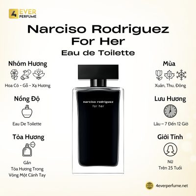 Narciso Rodriguez For Her Eau de Toilette H1