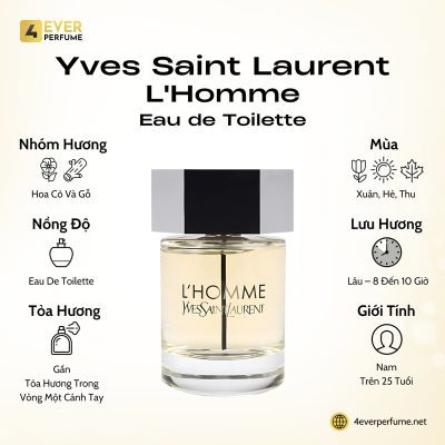 Yves Saint Laurent L'Homme Eau de Toilette H1